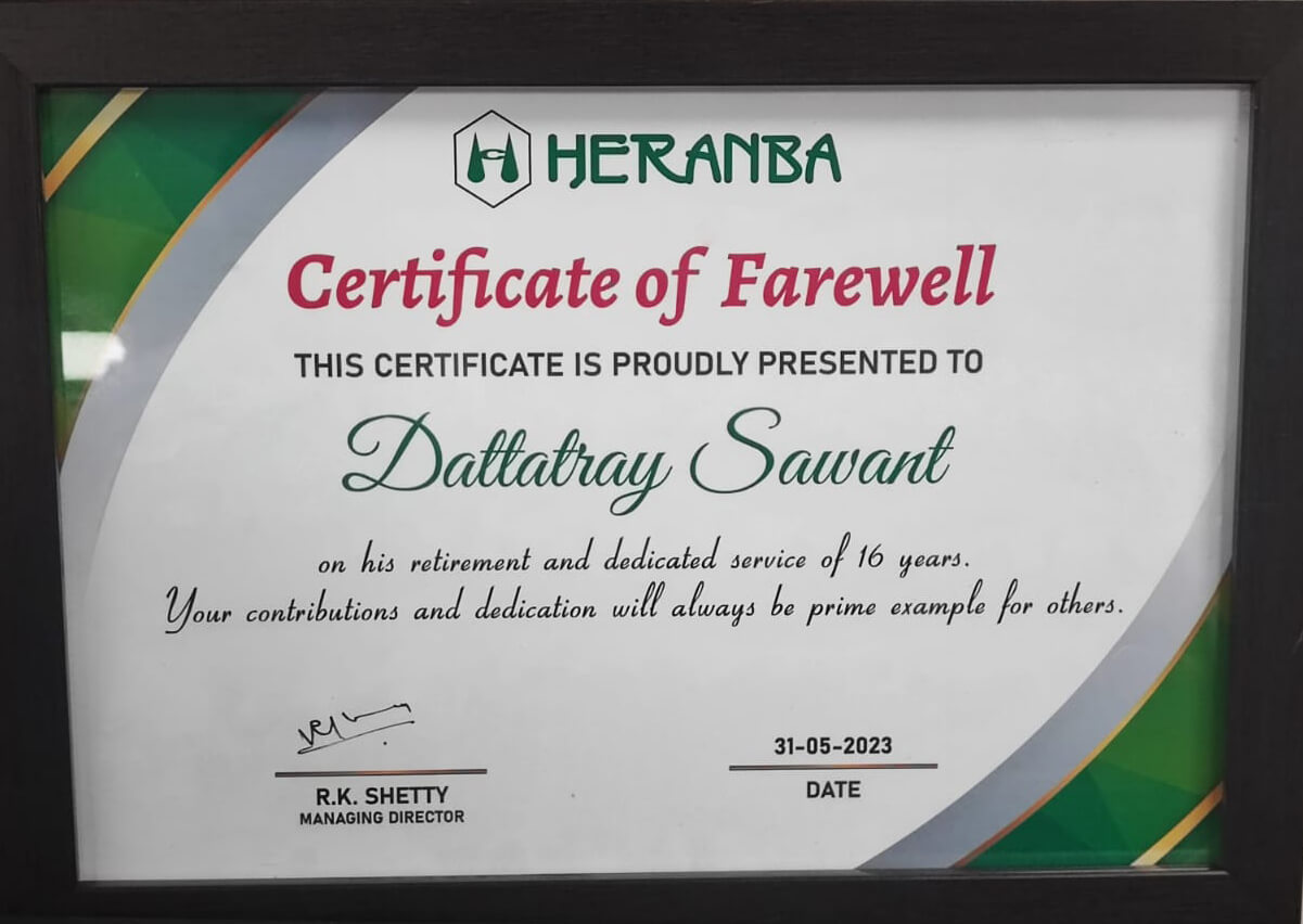 Life at Heranba Heranba Industries Limited